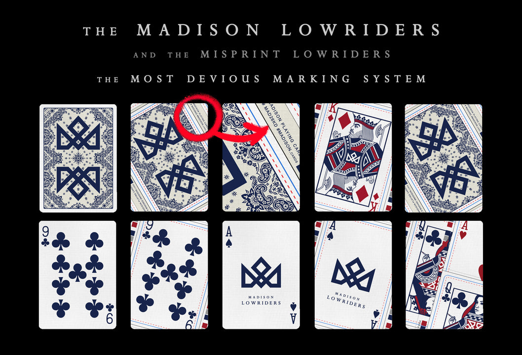 MISPRINT LOWRIDERS Playing Cards playing cards — view 2