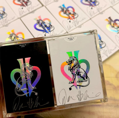 HOLO LIONS SIGNED SET by DAVID BLAINE