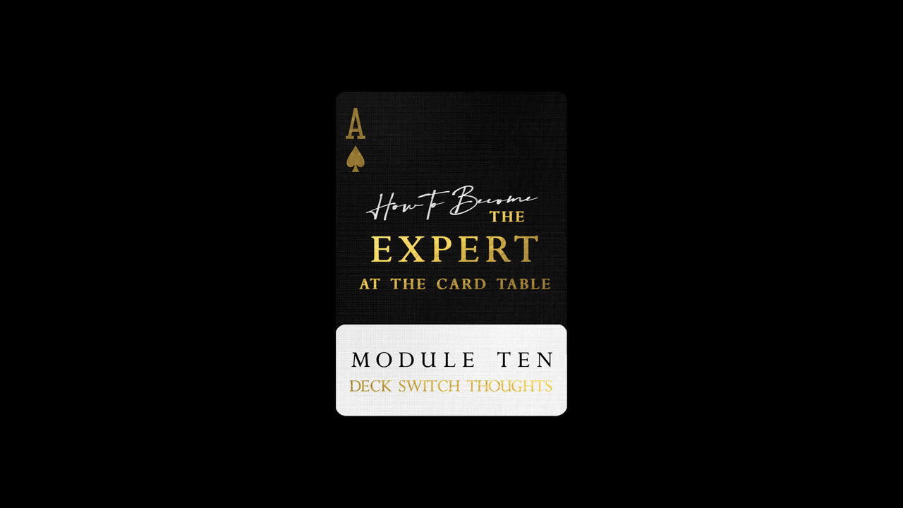 EXPERT: MODULE TEN playing cards — view 2