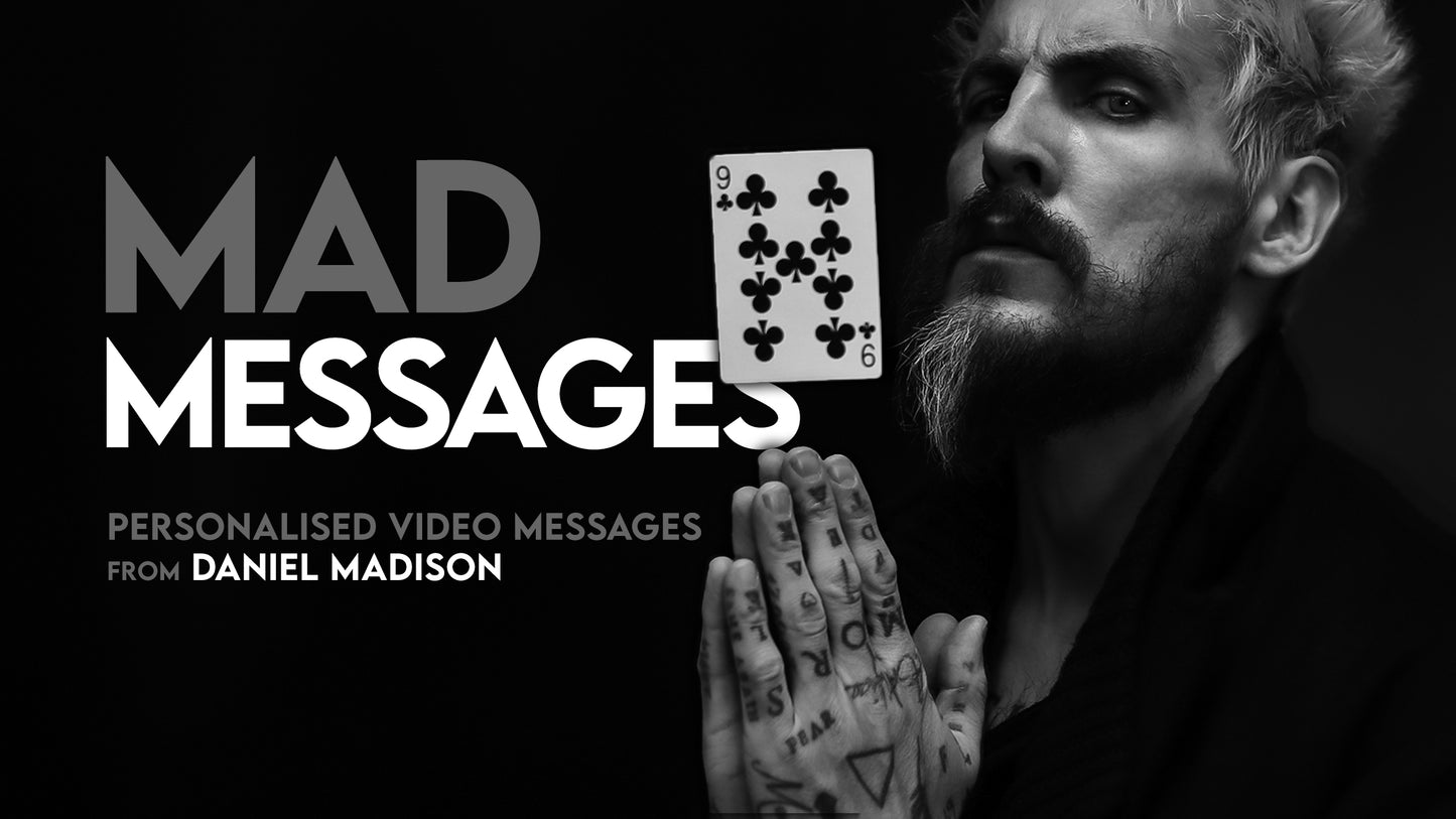 MAD MESSAGES - Personal video messages from MADISON