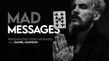 MAD MESSAGES - Personal video messages from MADISON