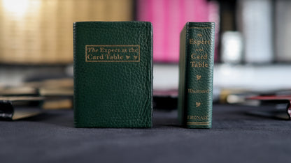 Leather S.W.E. Card Clip - GREEN