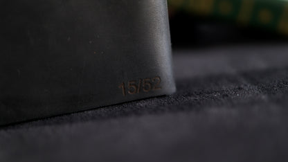 Leather S.W.E. Card Clip - BLACK