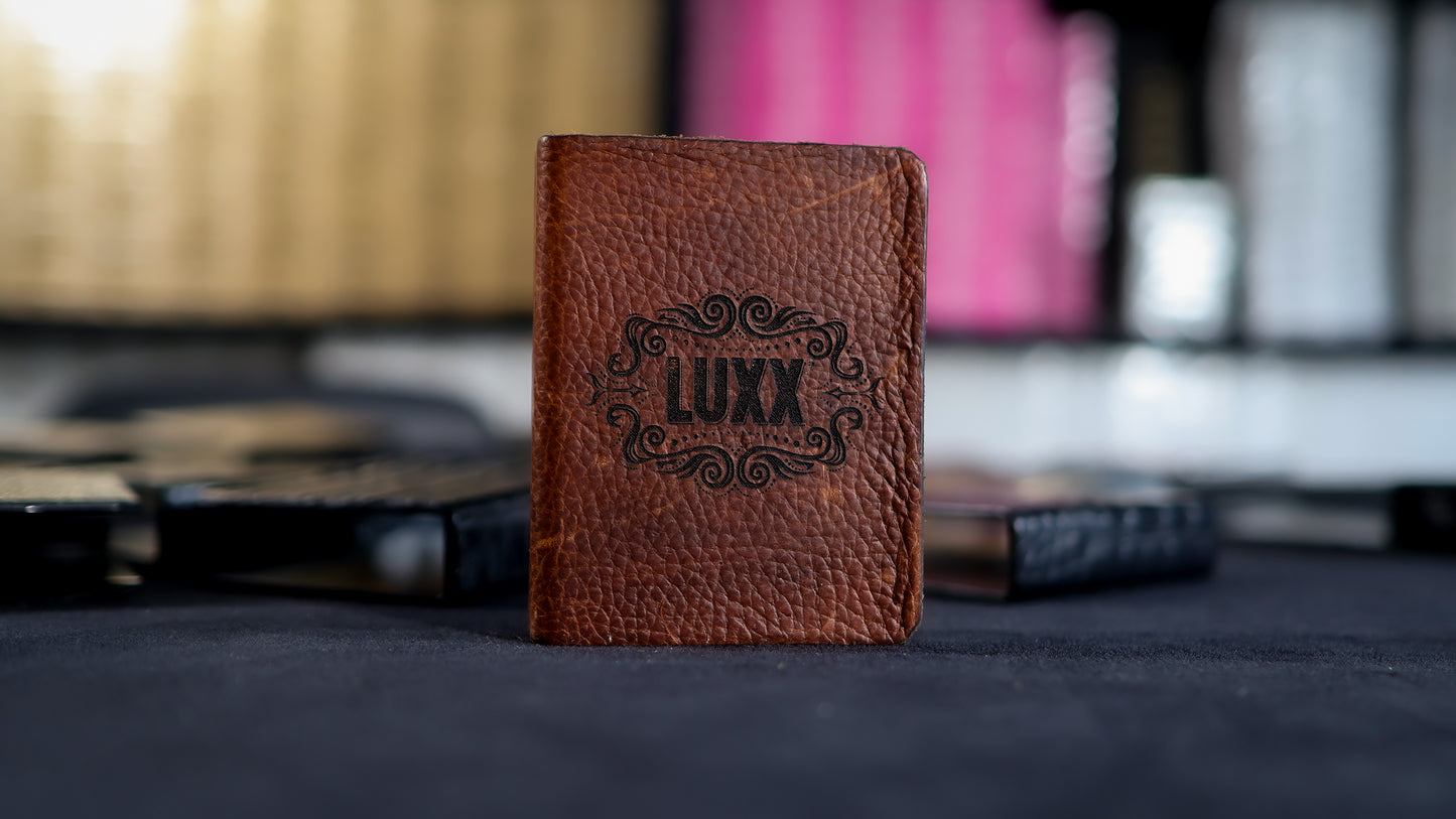 Leather LUXX Card Clip
