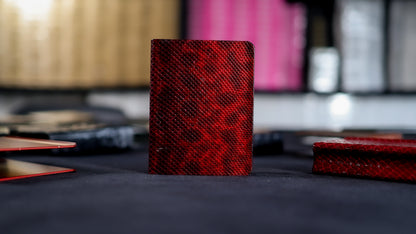 RED / BLACK Reptile Card Clip