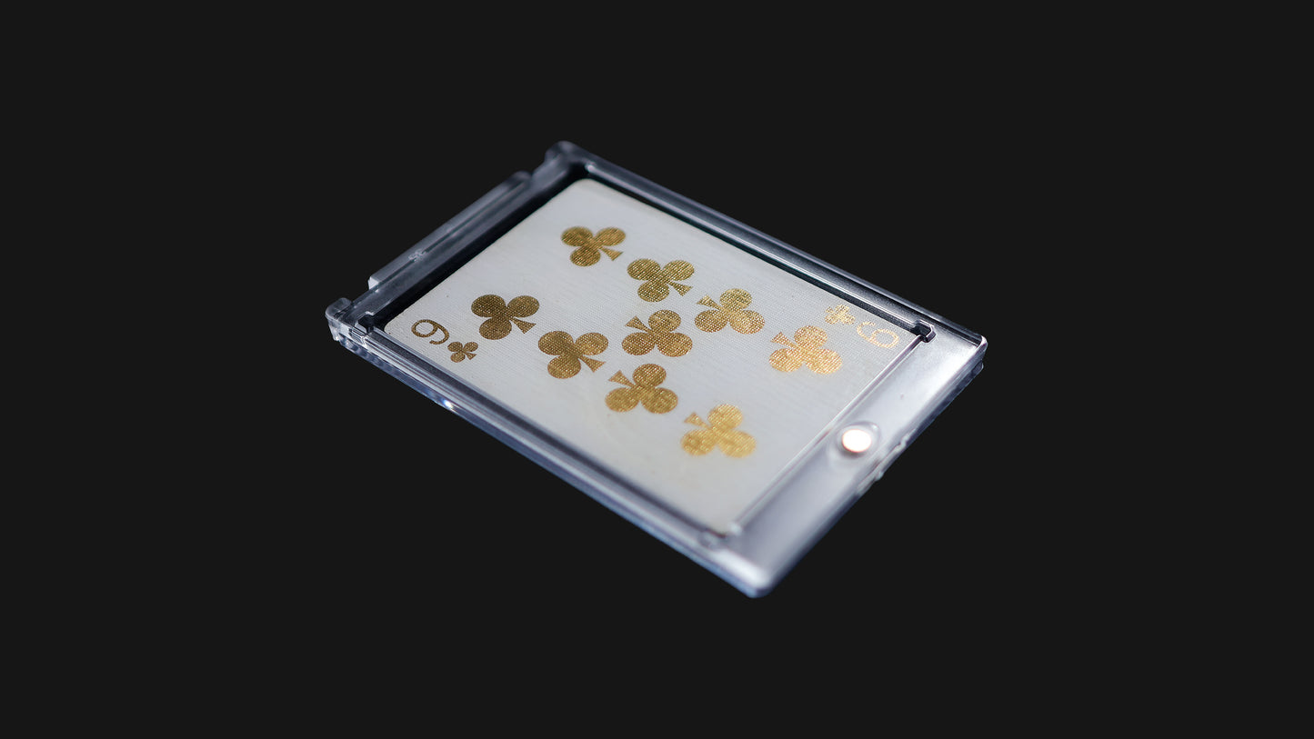 The GOLDEN 9 of CLUBS
