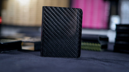 Kevlar x Carbon Fibre Card Clip - Black Gloss