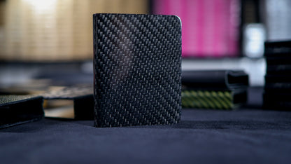 Kevlar x Carbon Fibre Card Clip - Black Gloss