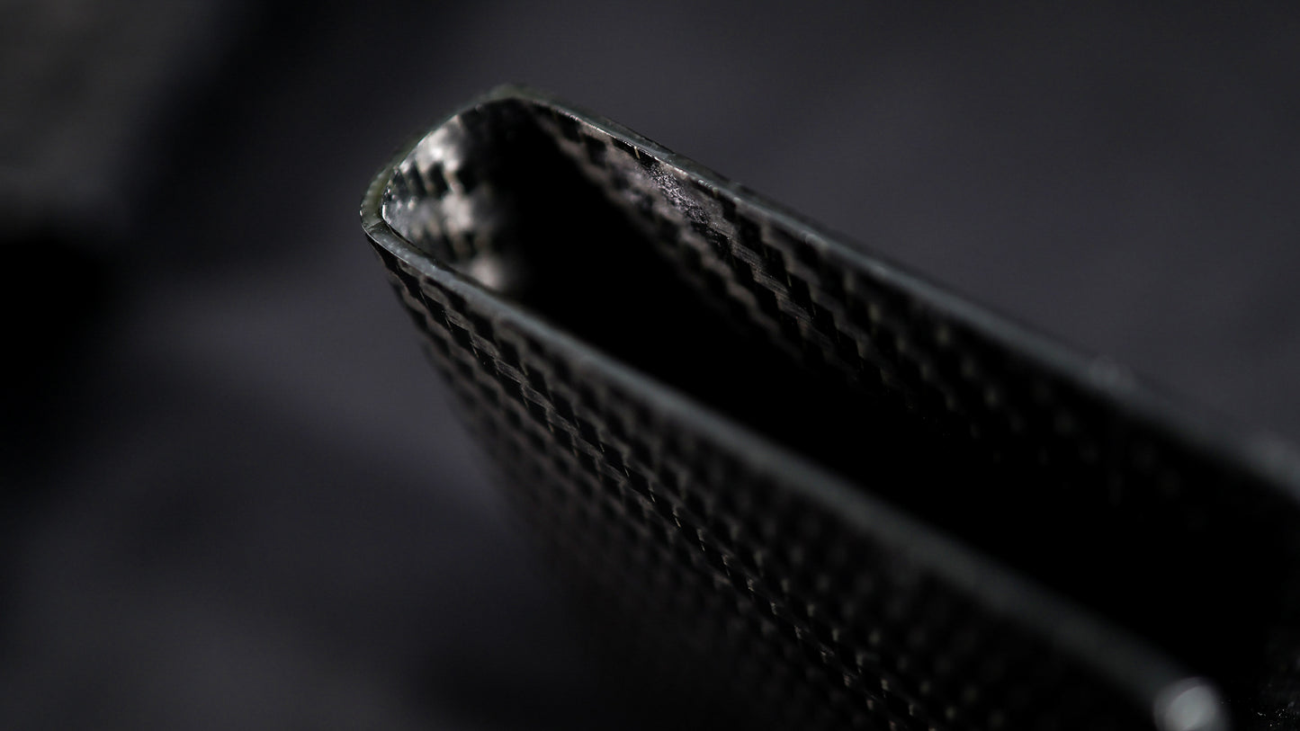 Kevlar x Carbon Fibre Card Clip - Black Gloss