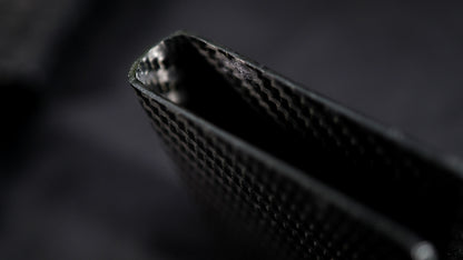 Kevlar x Carbon Fibre Card Clip - Black Gloss