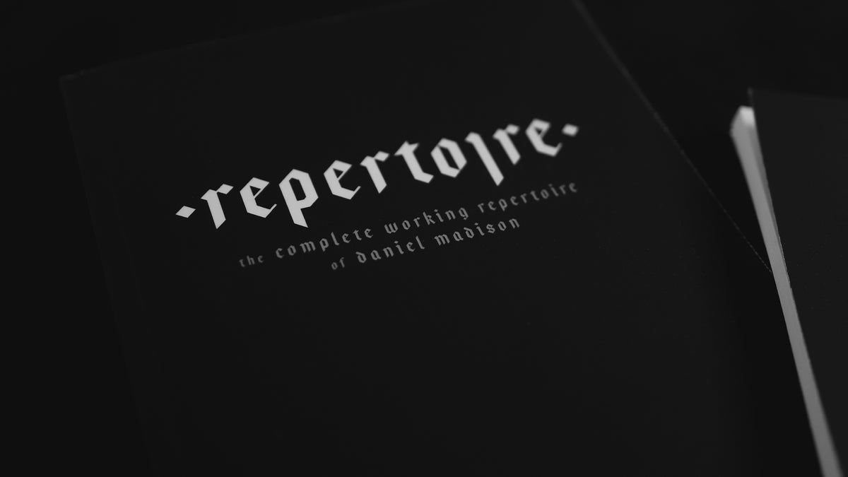 REPERTOIRE - BOOK & MASTERCLASS