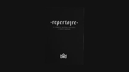 REPERTOIRE - BOOK & MASTERCLASS