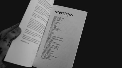 REPERTOIRE - BOOK & MASTERCLASS