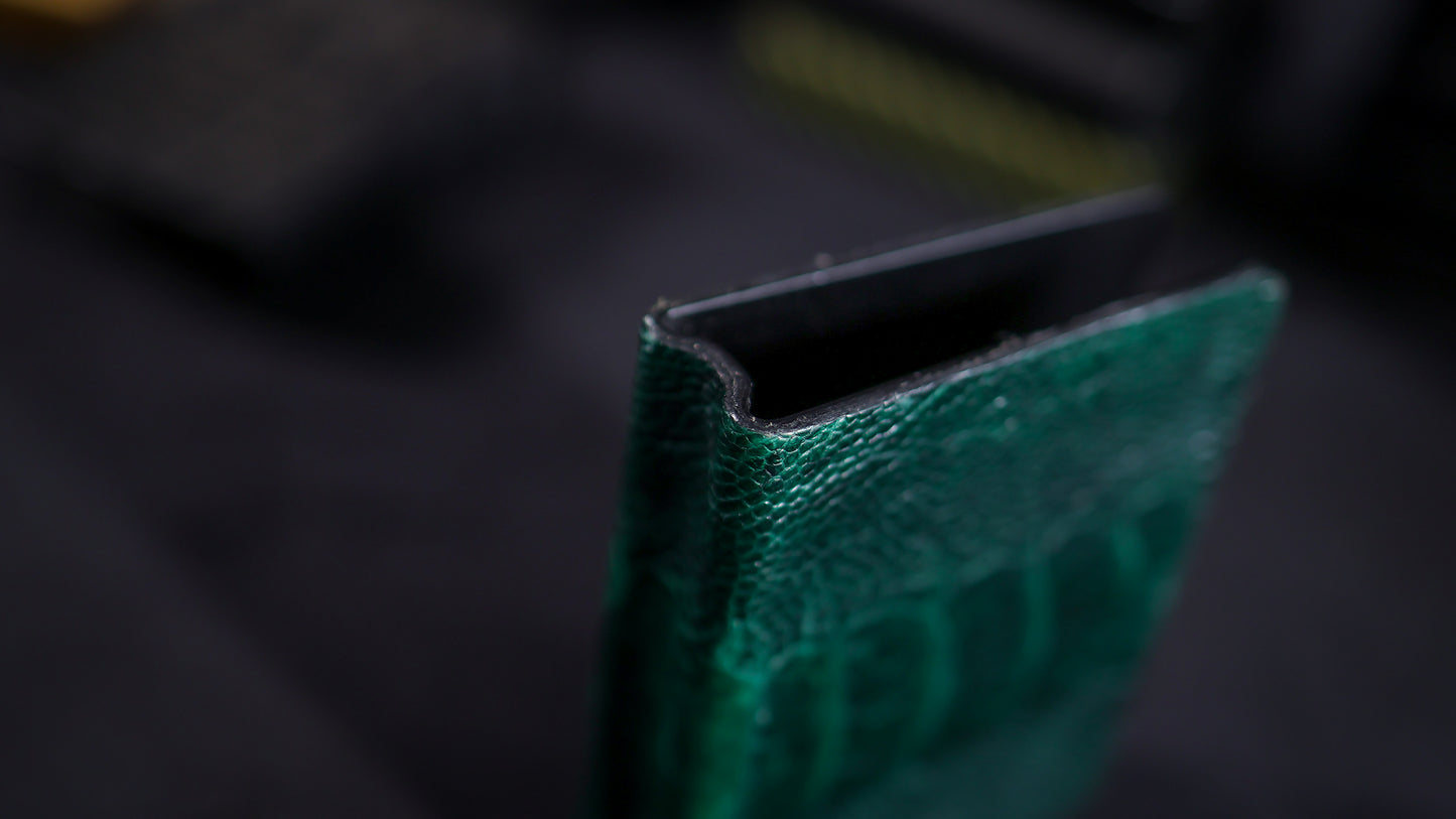OSTRICH Card Clip - GREEN