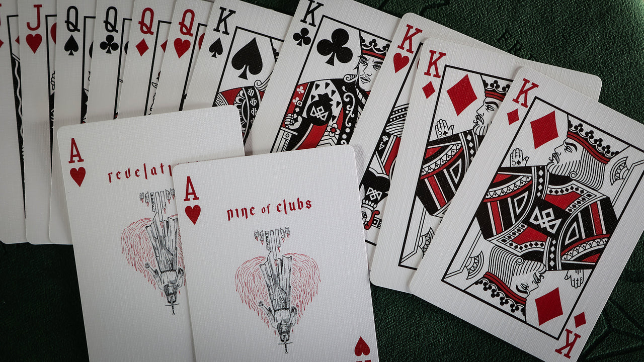 BLOOD REVELATIONS SIGNED by MADISON playing cards — view 7