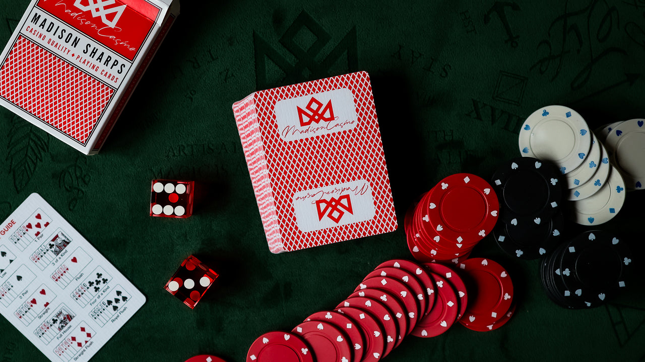 DANIEL'S ADVOCATE index - SHARPS - RED playing cards — view 3