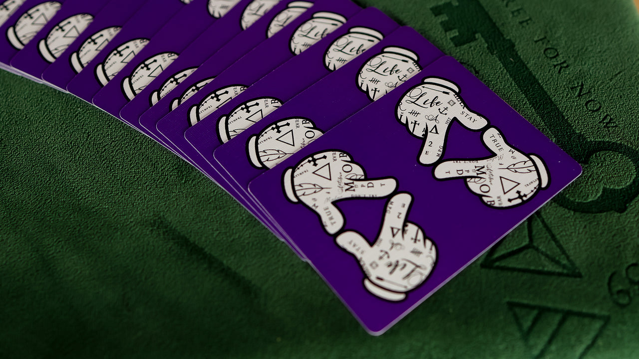 PURPLE BANGERS - TWO DECKS playing cards — view 3