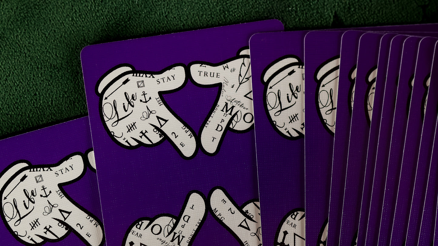 PURPLE BANGERS - Marked Playing Cards