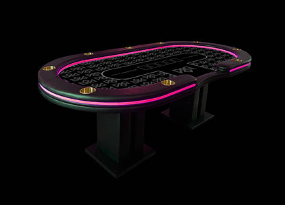 HOUSE of TABLES PREMIUM FEATURE POKER TABLE playing cards — view 3