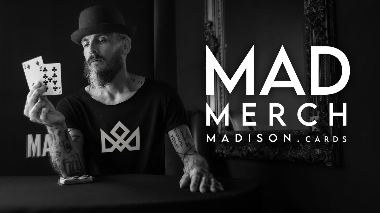 MADISON SYMBOL T-Shirt ( Black Symbol ) playing cards — view 2
