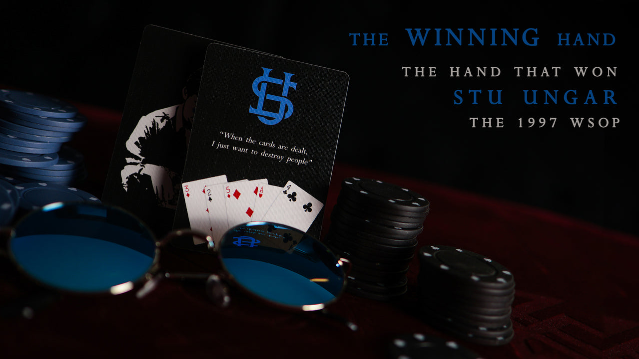 The WINNING HAND (Stu Ungar tribute) playing cards — view 3