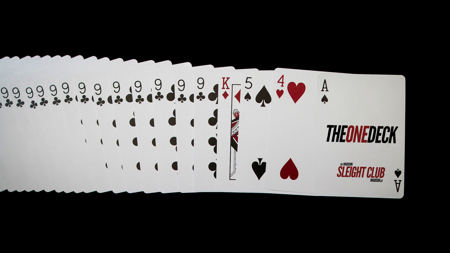 SLEIGHT CLUB 'FDOTM' AUGUST 2026 - The ONE Deck - Blue Bicycle