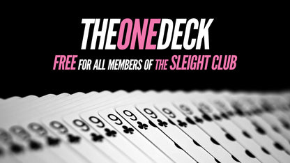 SLEIGHT CLUB 'FDOTM' AUGUST 2026 - The ONE Deck - Blue Bicycle
