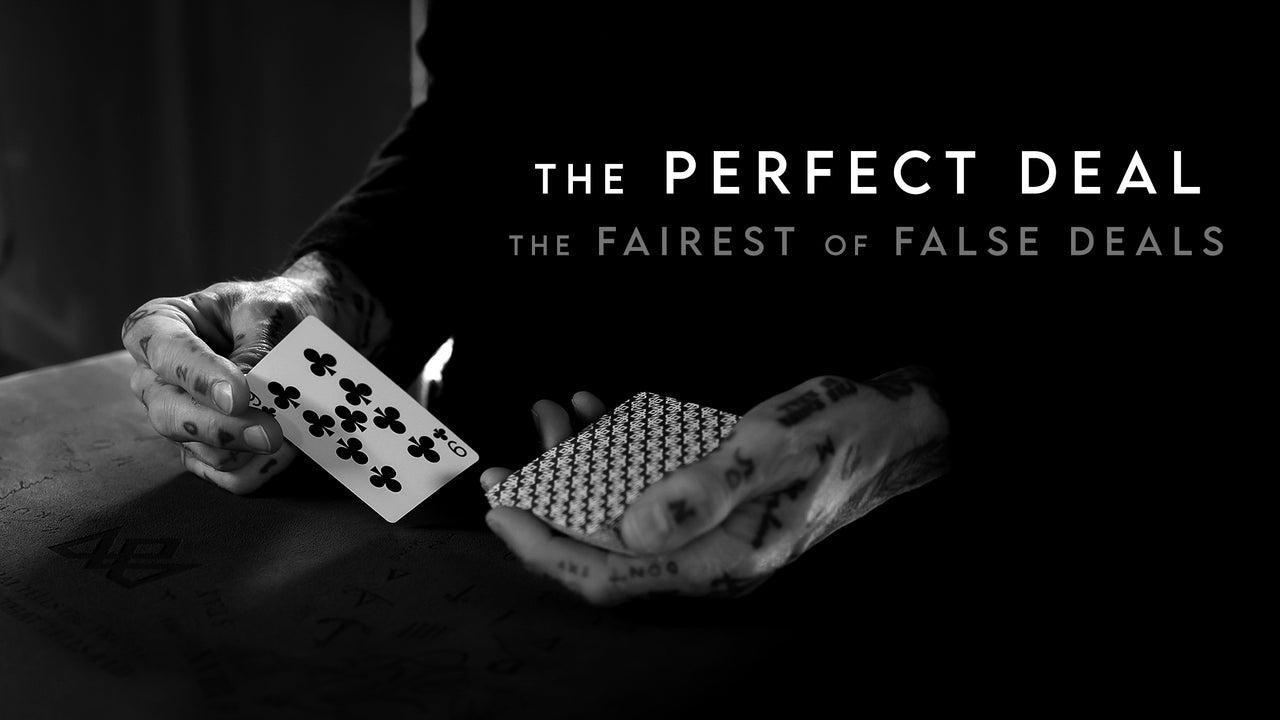 The PERFECT DEAL - A Card Cheating Workshop playing cards — view 3