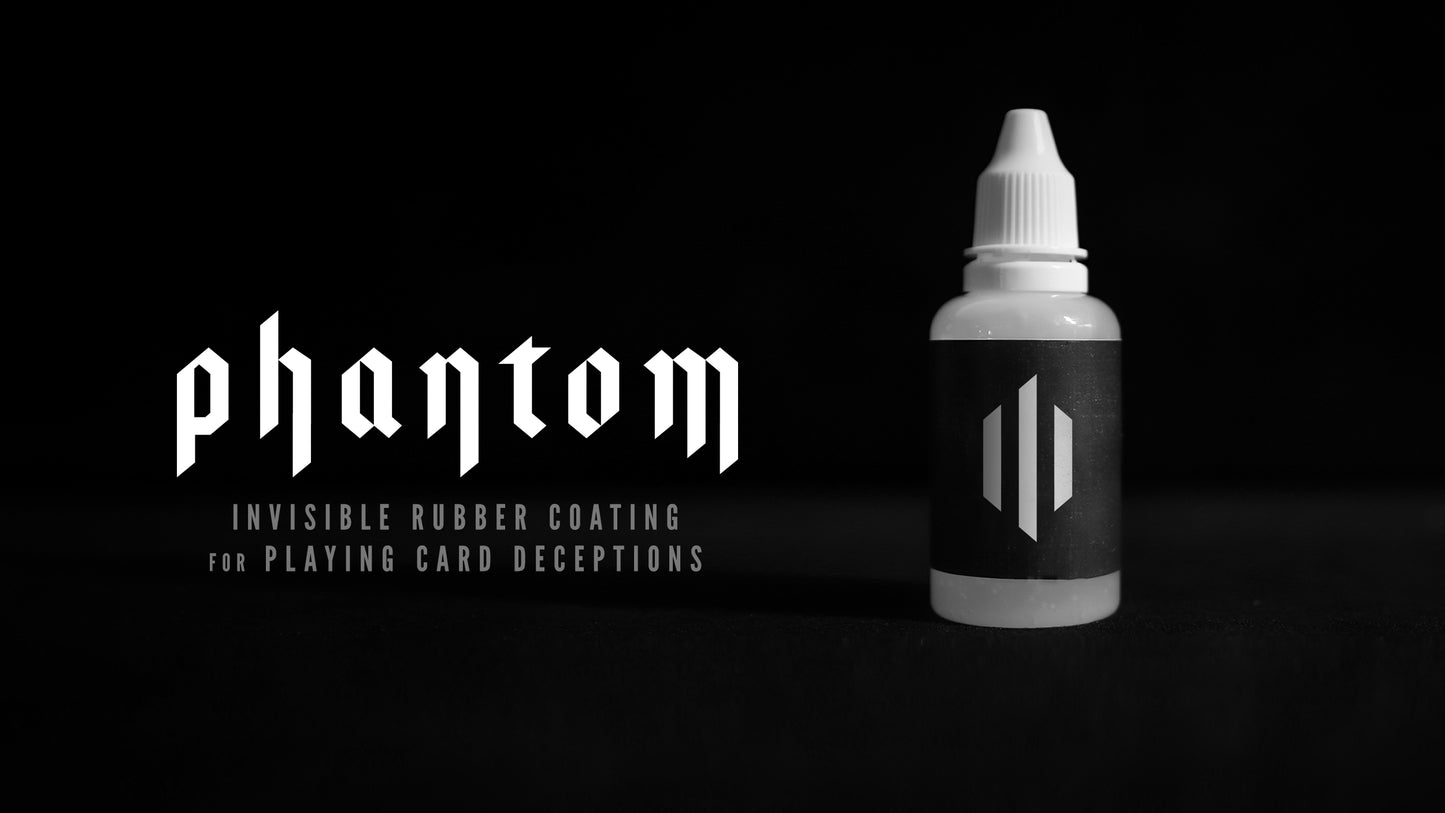 PHANTOM - Invisible Rubber Coating for Playing Card Deceptions