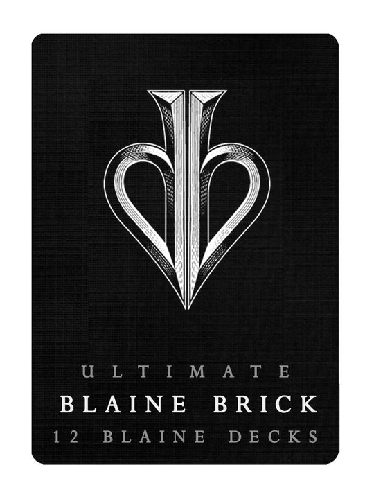 The ULTIMATE GATORBACK BLAINE BRICK playing cards