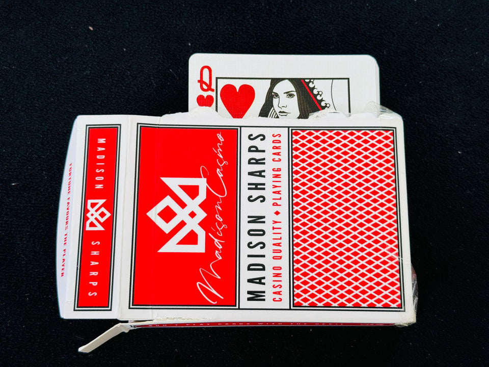DANIEL'S ADVOCATE index - SHARPS - RED playing cards — view 4