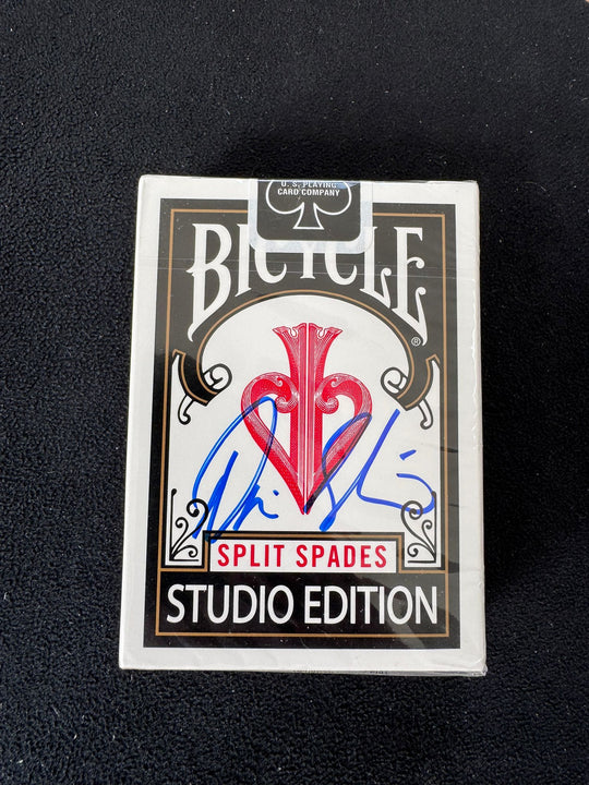 SPLIT SPADES - SIGNED by DAVID BLAINE playing cards — view 2