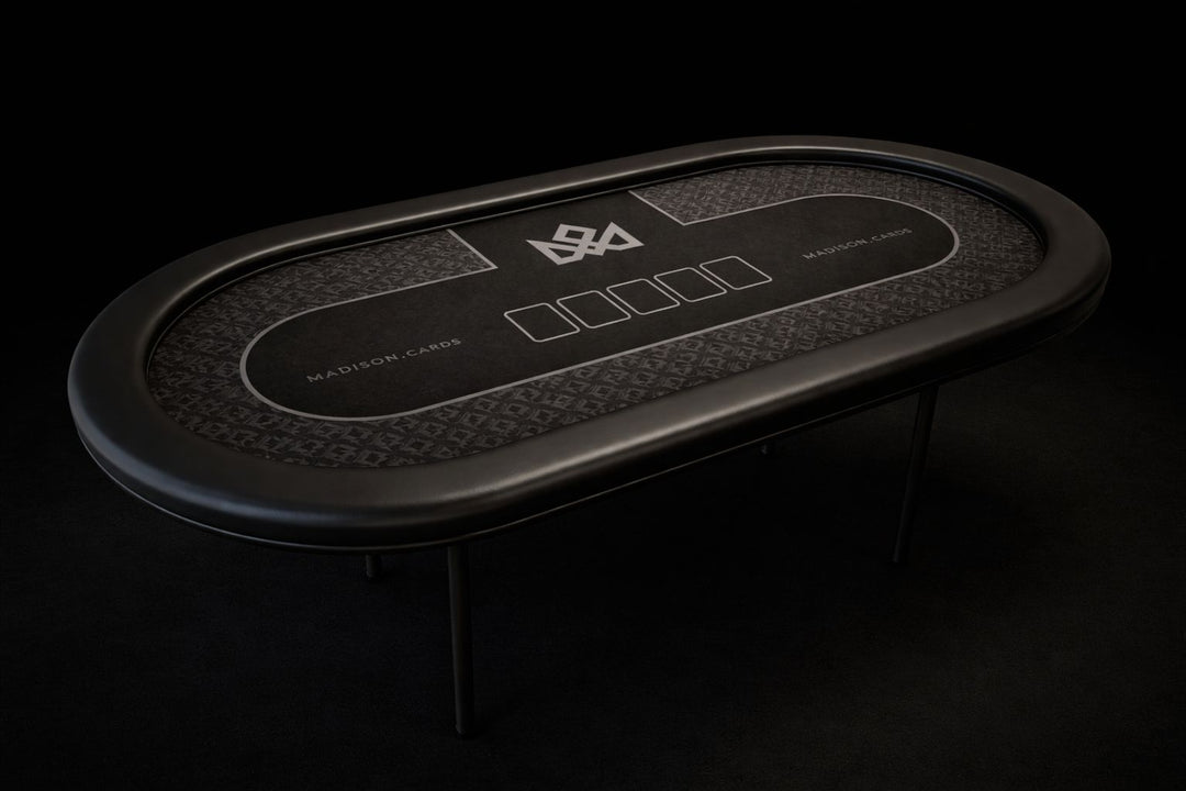 MADISON POKER TABLE TOPPER (No Legs) playing cards — view 5