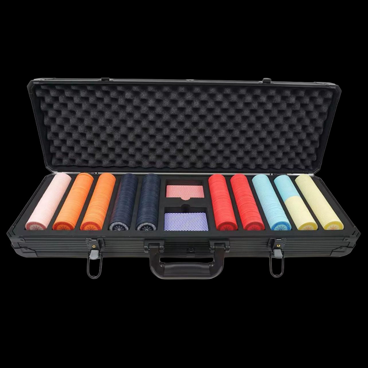 MADISON POKER & BLACKJACK CHIP SET playing cards — view 8