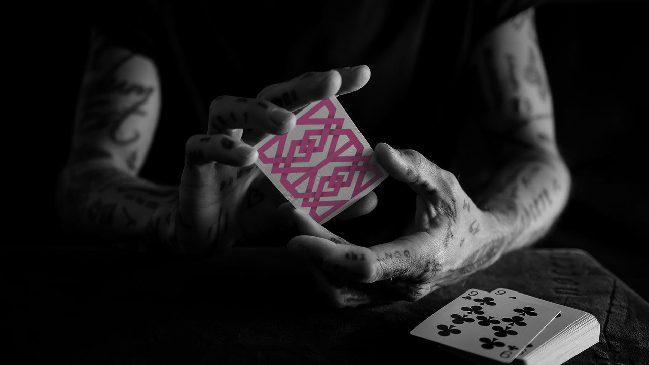 The MAD DECK Playing Cards - PINK - Signed by Madison playing cards — view 3