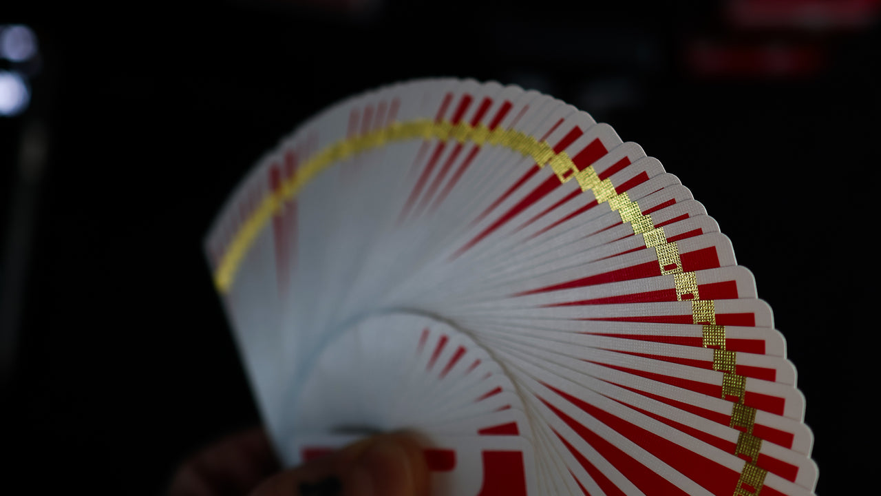 1ST Playing Cards V6 Red playing cards — view 13