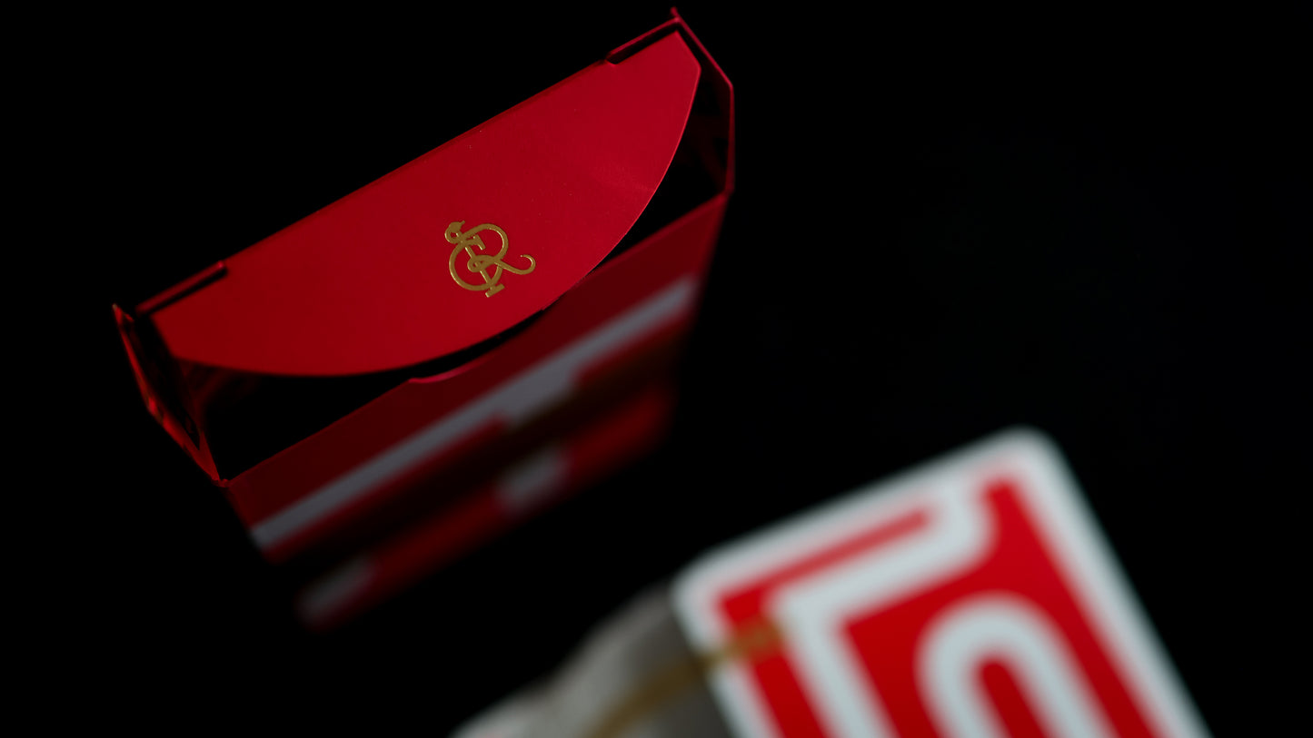 1ST Playing Cards V6 Red