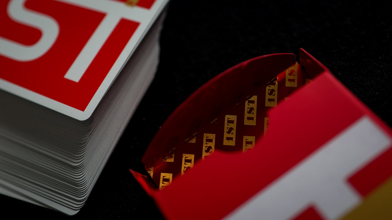 1ST Playing Cards V6 Red playing cards — view 15