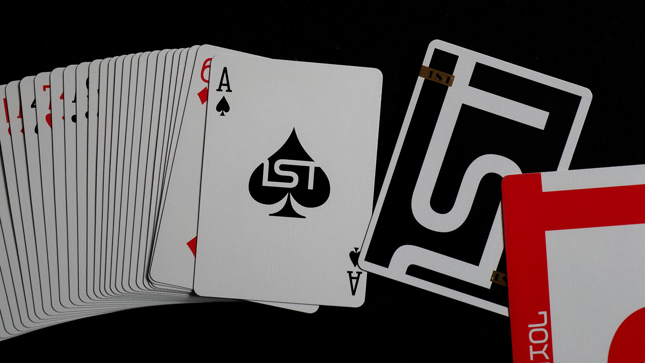 1ST Playing Cards V6 Black playing cards — view 14