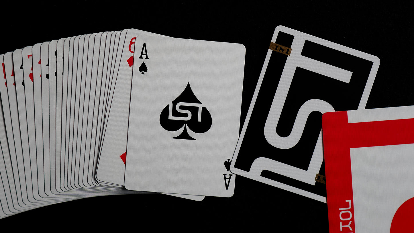 1ST Playing Cards V6 Black