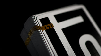 1ST Playing Cards V6 Black