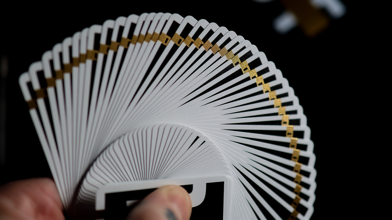 1ST Playing Cards V6 Black playing cards — view 16