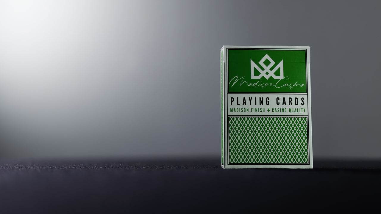 MADISON SHARPS Playing Cards - GREEN playing cards — view 8
