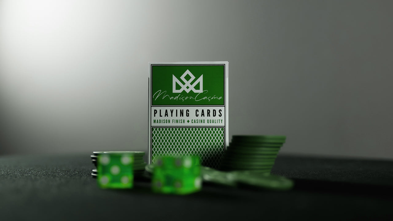 MADISON SHARPS Playing Cards - GREEN playing cards — view 9