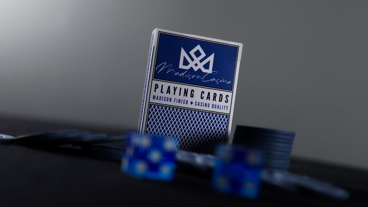 MADISON SHARPS Playing Cards - BLUE playing cards — view 4