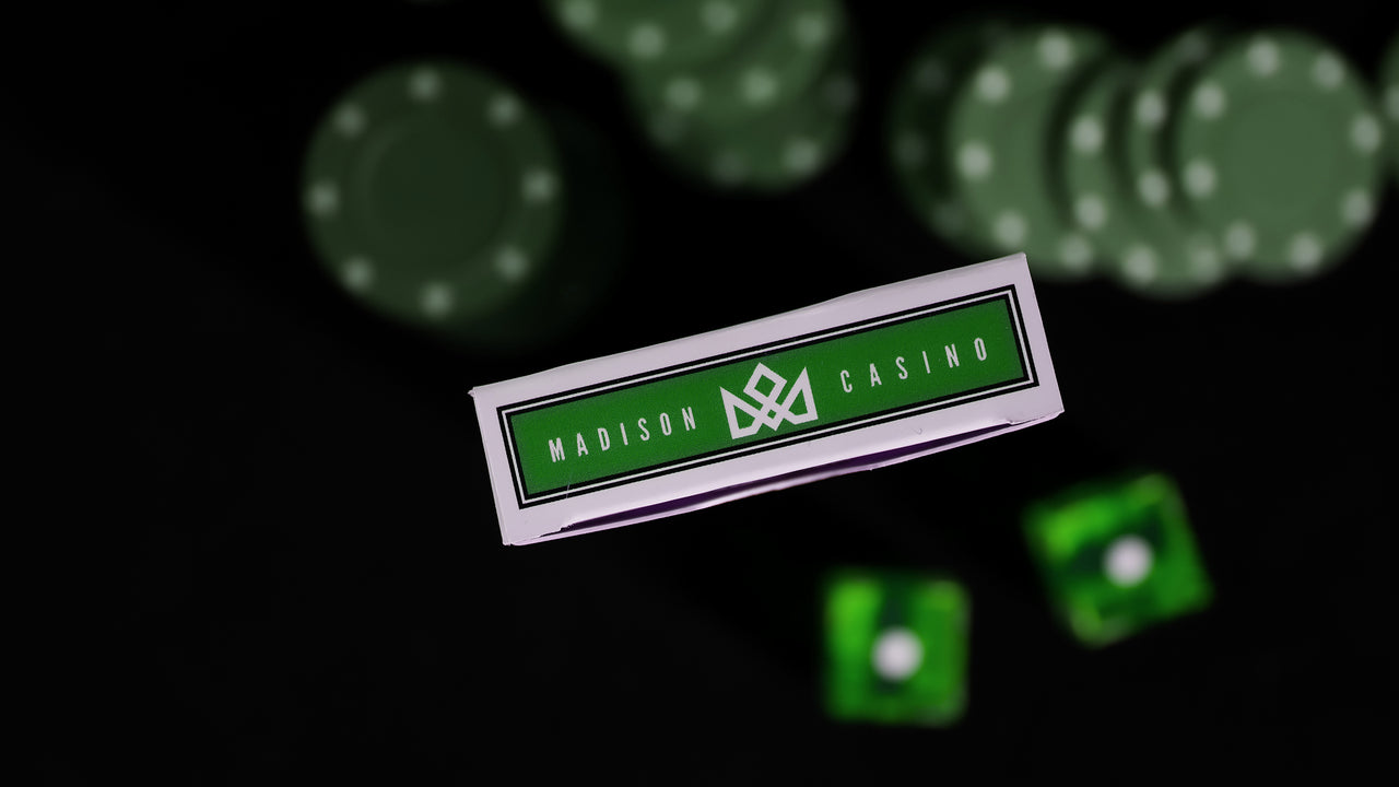 MADISON SHARPS Playing Cards - GREEN playing cards — view 11