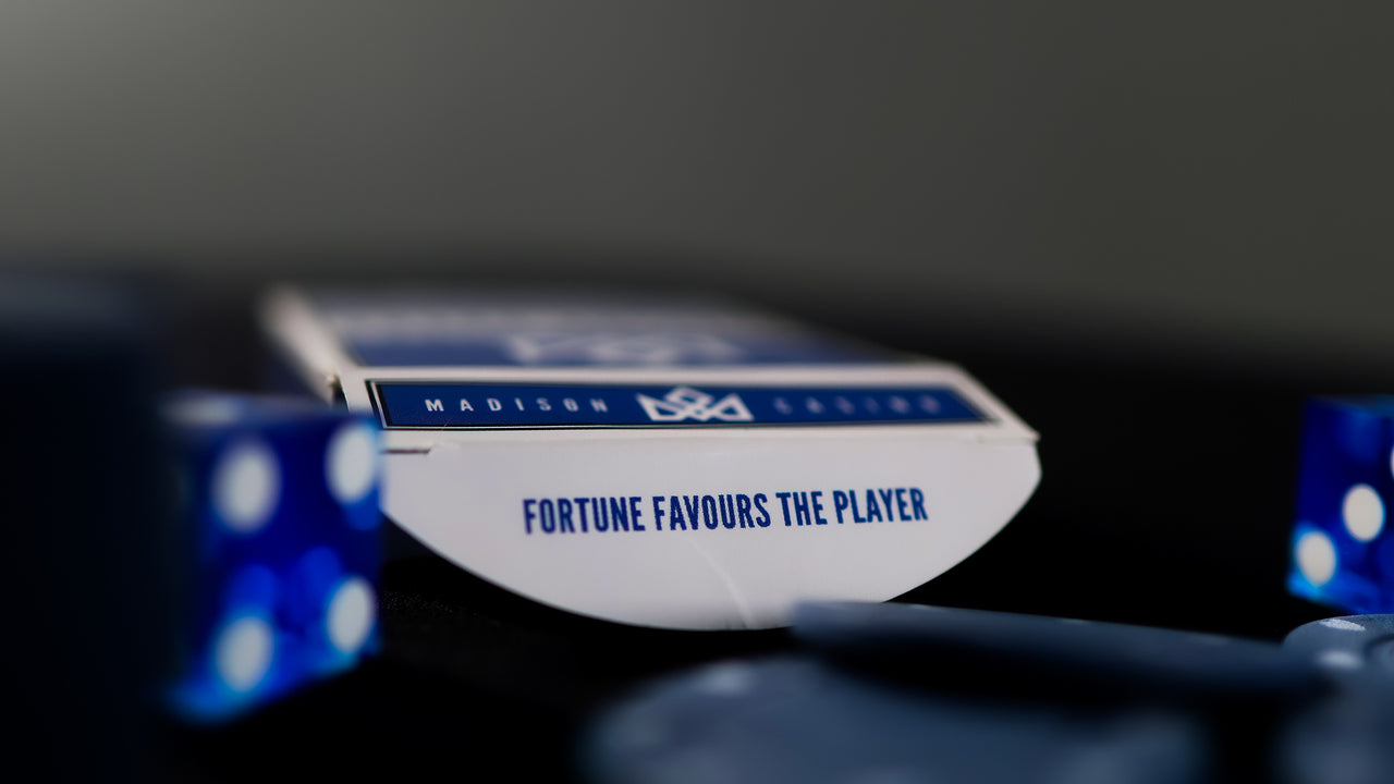 MADISON SHARPS Playing Cards - BLUE playing cards — view 6