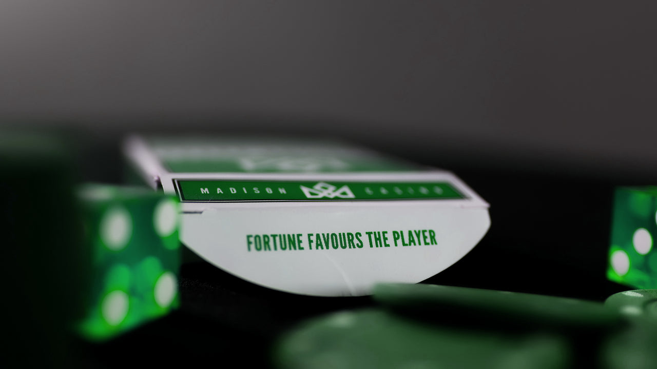 MADISON SHARPS Playing Cards - GREEN playing cards — view 13