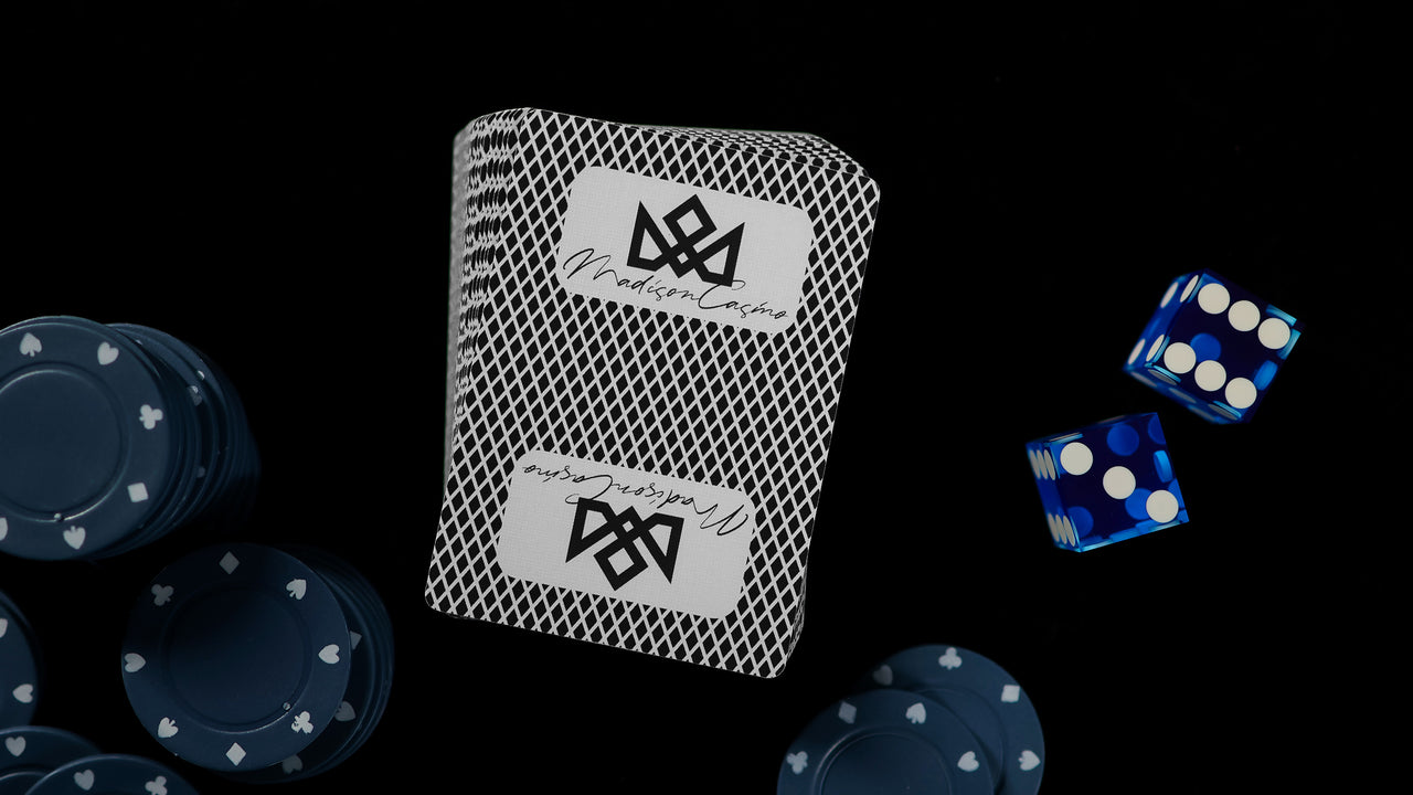 MADISON SHARPS SIGNED by MADISON (Black) playing cards — view 3