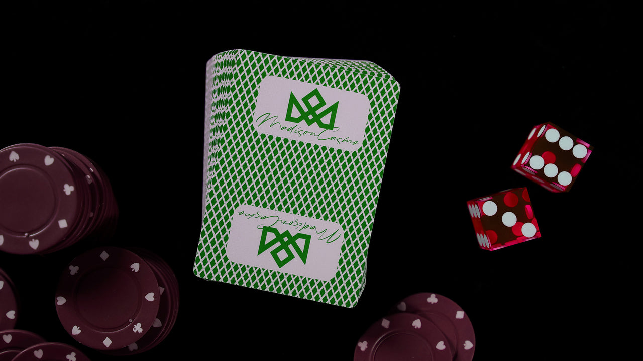 MADISON SHARPS Playing Cards - GREEN playing cards — view 14